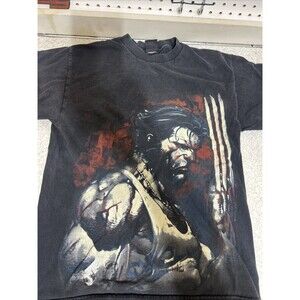 Vtg Y2K Marvel Mad Engine Wolverine X Men Graphic Shirt Sz Small NO TAG MEASURED
